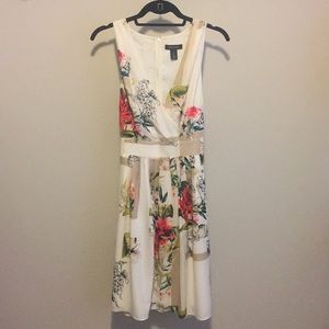 White House Black Market Floral Dress
